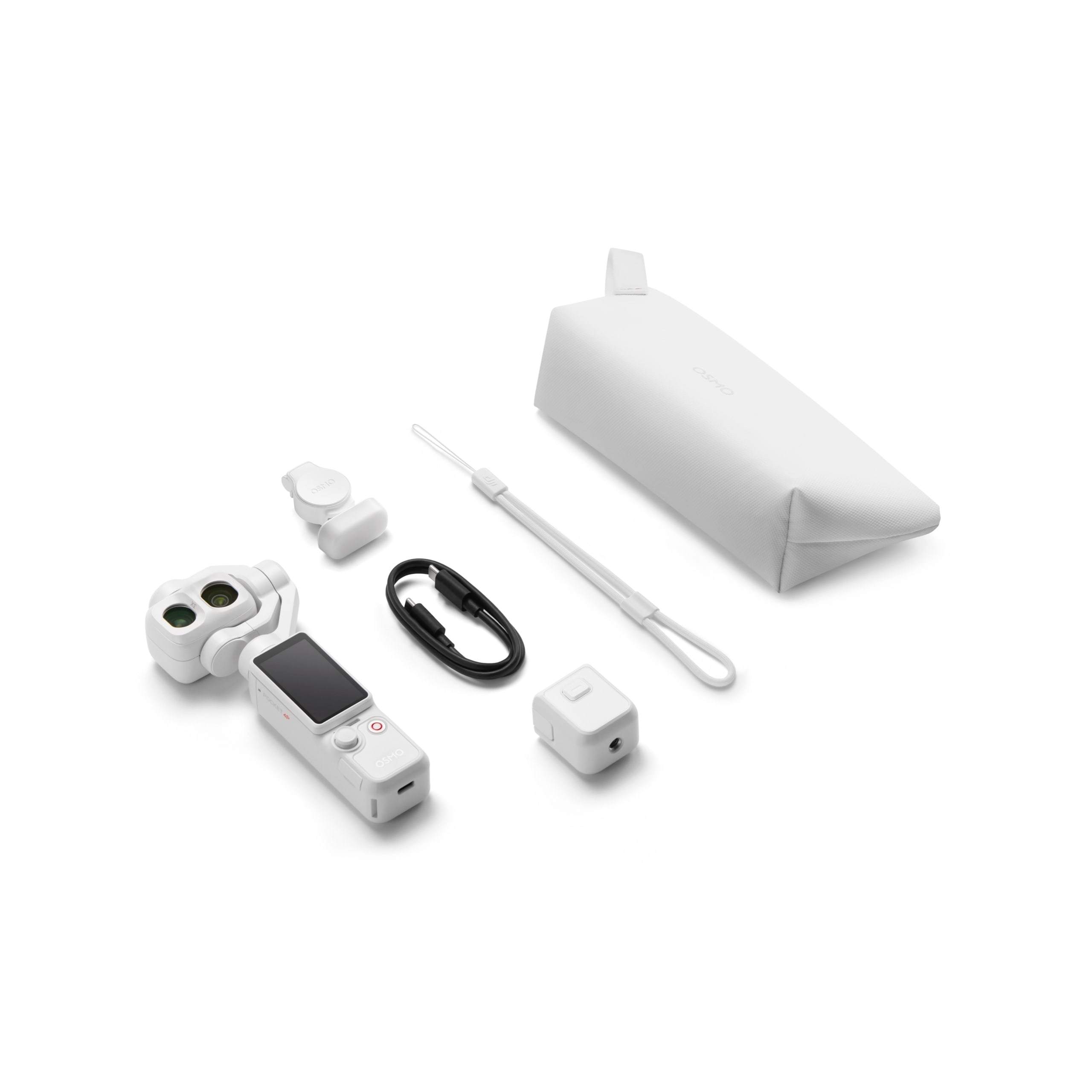 Osmo Pocket 4 Pro Combo Standard Blanc