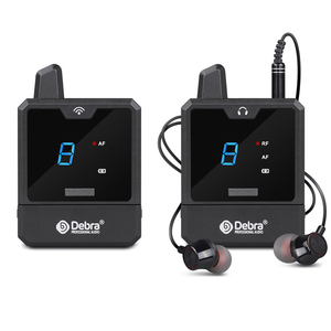 Er-mini UHF kablosuz kulak içi monitör sistemi profesyonel sahne yayın ses kartı açık, küçük konserler için, tiyatro - Product Image 1