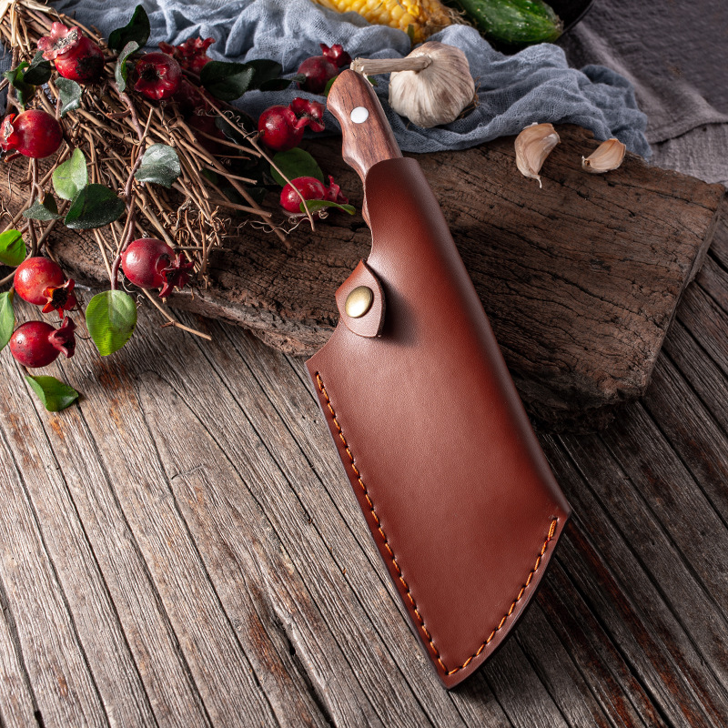 Mini Portable Outdoor Survival Camping Knife Kitchen Chopping Meat Fish Vegetable Knife Kitchen Chef Small Cleaver Knife