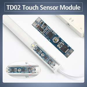 GREESON Ventas calientes Dc12V 24V Interruptor táctil Módulo de sensor capacitivo 8A Sensor de atenuación táctil para luz de tubo de gabinete - Product Image 6