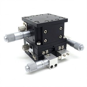 TEBSAK XYZ 3轴线性平台修整平台轴承调谐滑台60x60mm毫米 - Product Image 4