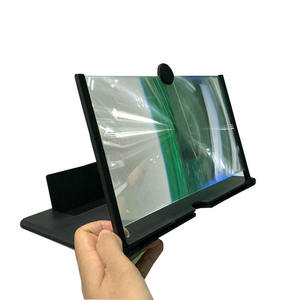 12 inç Ultra Hd cep telefonu ekran büyüteci braketi 3d Video amplifikatör akıllı telefon tutucu standı Oem logosu