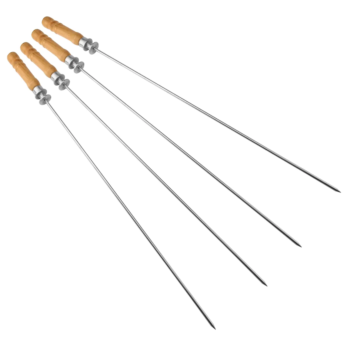 3810 पोर्टेबल लोहे कबाब BBQ Skewers Shish कबाब बारबेक्यू 50CM BBQ बारबेक्यू उपकरण कबाब