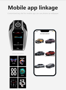 Latest Smart <strong>Key</strong> LCD Screen Display <strong>Key</strong> Universal Modified for <strong>BMW</strong> Touch Screen Car <strong>Keys</strong> Keyless Entry Auto Lock - Product Image 4