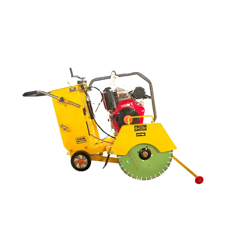 Halbautomatischer Asphaltbeton-Bodenmäher Straßenverkleidungsmaschine mit Benzin- oder Dieselmotor