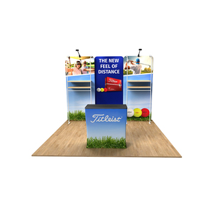 展示トレードショーディスプレイ背景展示フレームディスプレイLedバックライト付きポップアップ壁展示スタンドExpo Stand 10X20 - Product Image 4