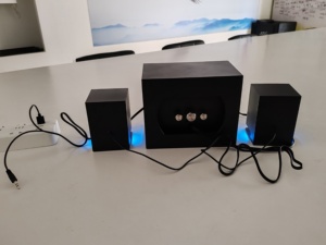 G2新款2.1 CH电脑RGB蓝光电脑台式扬声器低音炮 - Product Image 5