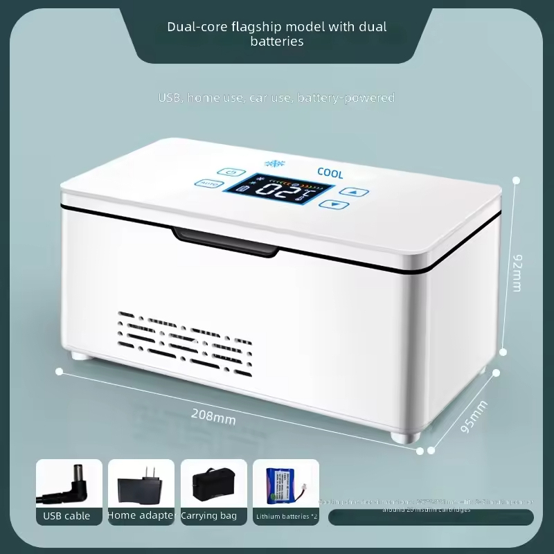 Small touch model - white - dual battery