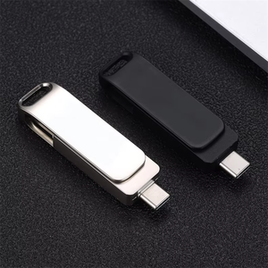2024新设计Type-C双端口8gb 32gb 16GB u盘金属旋转棒u盘手机电脑USB 3.0 - Product Image 6