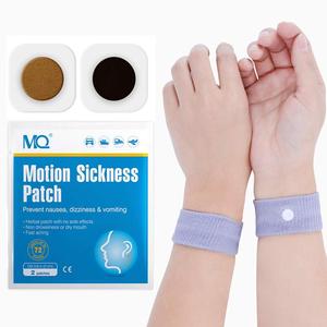 MQ 14カウントSea SicknessとPatches 1 PairのAnti-Nausea Wristbands - Relieves Nausea、Dizziness & VomitingからMotion Sick
