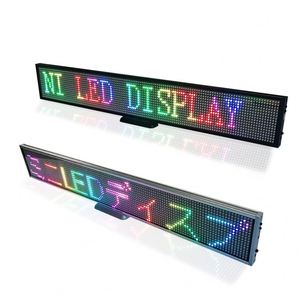 Bacheca per messaggi in movimento a led programmabile controllata da app P5 lavagna per messaggi a scorrimento wi-fi super sottile per affari - Product Image 3