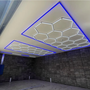 <strong>Top</strong> Quality 100-240V Detailed Work Light Honeycomb Led Light in Stock Modern Lights for Home Ceiling for Auto Garage - Product Image 3