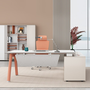 Minimalist doktor küçük melamin ofis çalışma masası ev ofis ve sandalye seti yönetici için ayarlanabilir mini çekmece sahip