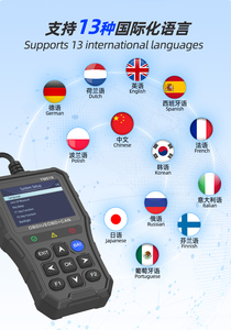 YM519 ObdII Vehicle Scan Profession elles Scan-Tool 2,8-Zoll-Bildschirm Obd2-Codeleser-Scanner Handheld-Obd2-Testgeräte - Product Image 4
