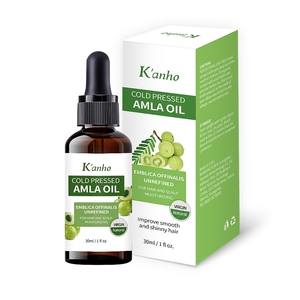 น้ำมัน Amla ออร์แกนิกบริสุทธิ์100% 30มล. น้ำมันปลูกผมน้ำมันหอมระเหยบำรุงผม