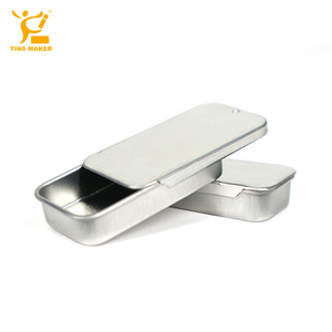 Mini Empty Slip Lid Canning Containers for <strong>DIY</strong> Lipstick Solid <strong>Perfume</strong> Small Slip Lid Can Custom Metal Lipstick Containers - Product Image 2