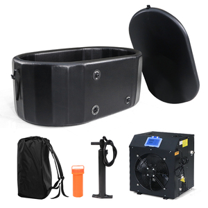 Portable Cold Plunge Bath with <strong>Chiller</strong> Inflatable Ice Bath Tub 1hp <strong>Chiller</strong> <strong>Machine</strong> with Built in Filter