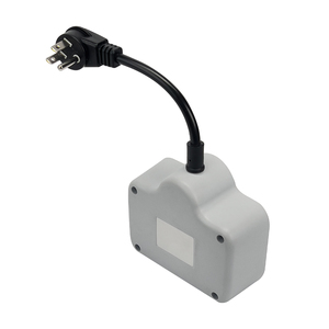 Taşınabilir 3 yollu elektrik soketi güç şeridi 3 AC çıkışları 4 USB portları 15A anma akımı 125V anma çoklu fiş seyahat adaptörü - Product Image 4