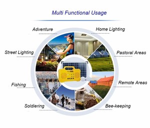 Lithium Battery Electricity Generator Panel <strong>Kit</strong> <strong>All</strong> Set Price Solar Power Station With Light/Radio /<strong>FM</strong>/TF/BT Speark Solar Panels - Product Image 5