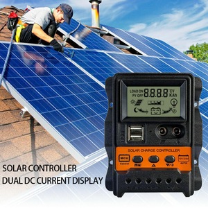 12V 24V Solar Smart Controller PWM Solar regler 10A 20A 30A Solar laderegler mit LCD-Display Dual USB Putout - Product Image 6