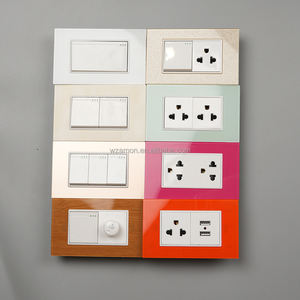 American Standard 110V Nema Power Wall Elektrische Erdung Duplex-Buchsen und Schalter Us <span class=keywords><strong>Outlet</strong></span> Socket Buchse - Product Image 2