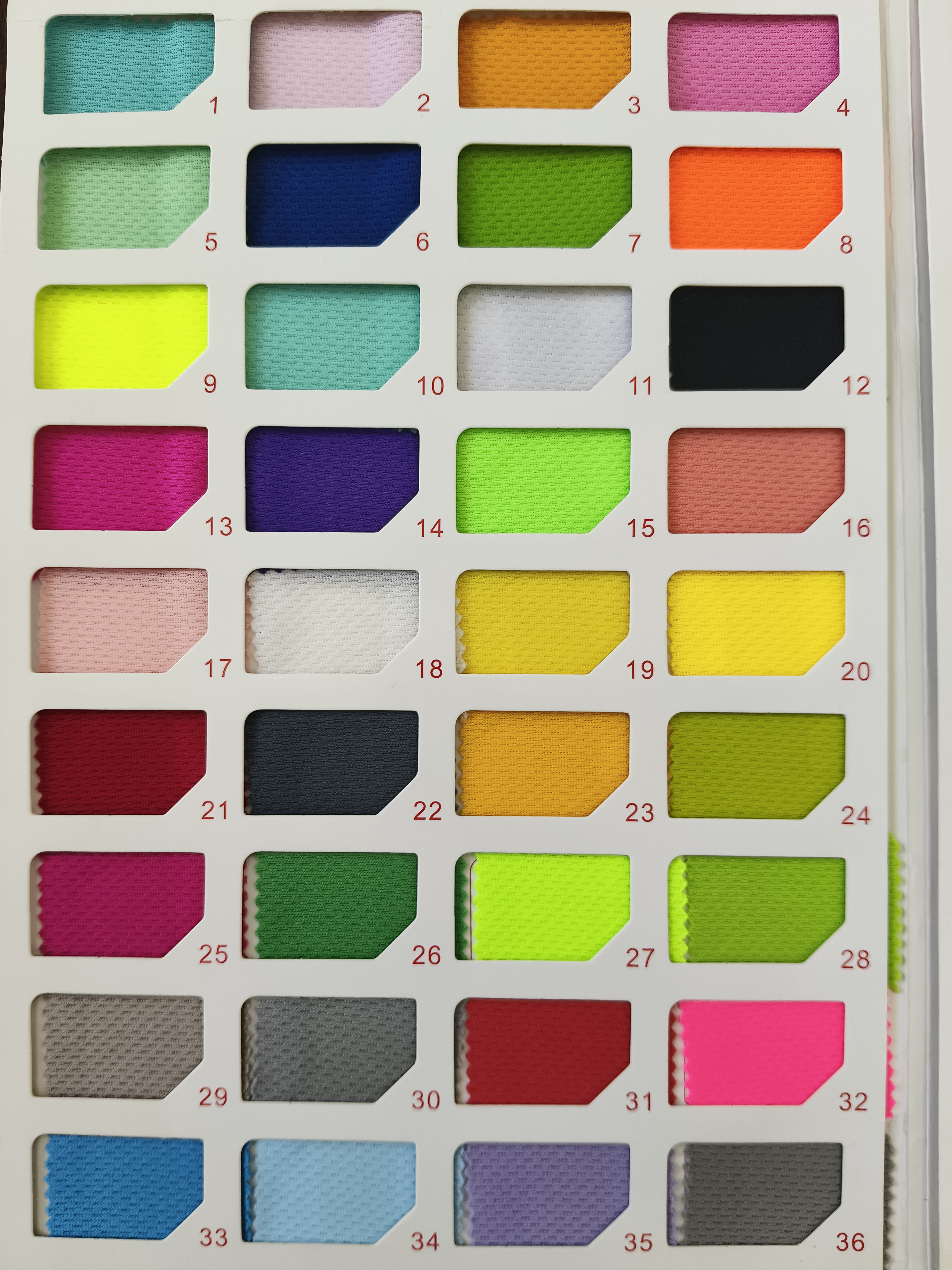 Multiple colors