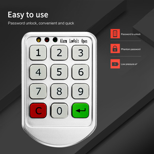 Intelligentes Kabinett Elektronisches Passwort Tastatur schloss Digitales Kombinationscode-Schloss Für Schrank/Tür Smart Digital Lock - Product Image 2