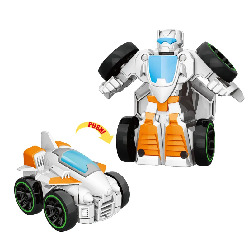 โมเดลหุ่นยนต์แปลงร่างขนาดใหญ่,หุ่นยนต์บอทของขวัญแบบพกพารถของเล่นแปลงร่างสำหรับเด็ก