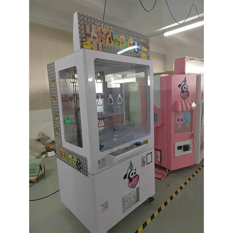 Máquinas de premio de juego de garra que funcionan con monedas de fábrica, juego de redención keymaster 9/15 Grids Holes Crane Claw Arcade Game Machine