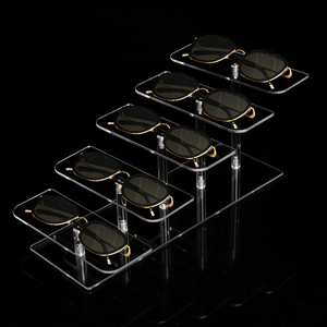 Bán buôn Countertop Acrylic Kính mắt chủ Sunglass đứng hiển thị Kệ 4/5/6 lớp kệ trưng bày đứng cho kính mát - Product Image 1