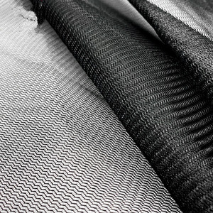 Ancho 155 cm Poliéster onda filtro liso red Tela de tejer ojal Malla Tela de tejer Para bolsa de lavandería mosquitera - Product Image 2