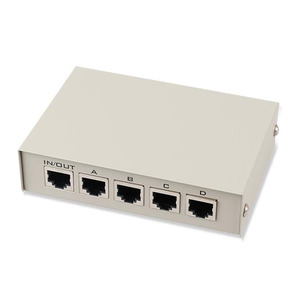 มินิ4พอร์ต ABCD กล่องสวิตช์เครือข่ายด้วยตนเอง4In 1/1In4ร่วมกัน RJ45เครือข่าย-อีเธอร์เน็ต - Product Image 4