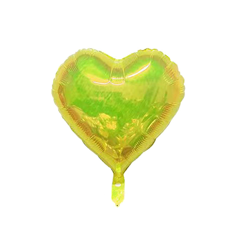 Cuore giallo 18 pollici