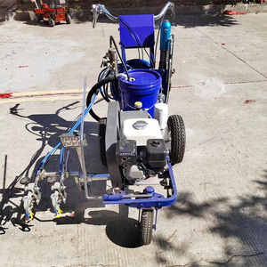 Büyük yol işaretleme projesi oturmuş soğuk sprey yol işaretleme boyası makinesi - Product Image 1