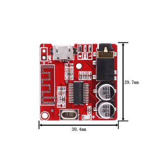 Placa receptora de audio Bluetooth para coche, módulo de música estéreo inalámbrico, 5,0, MP3, 3,7-5V