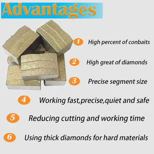 RUIZUAN oem odm segmentos de diamante para corte de hormigón armado y para broca de núcleo con primer nivel de calidad - Product Image 3