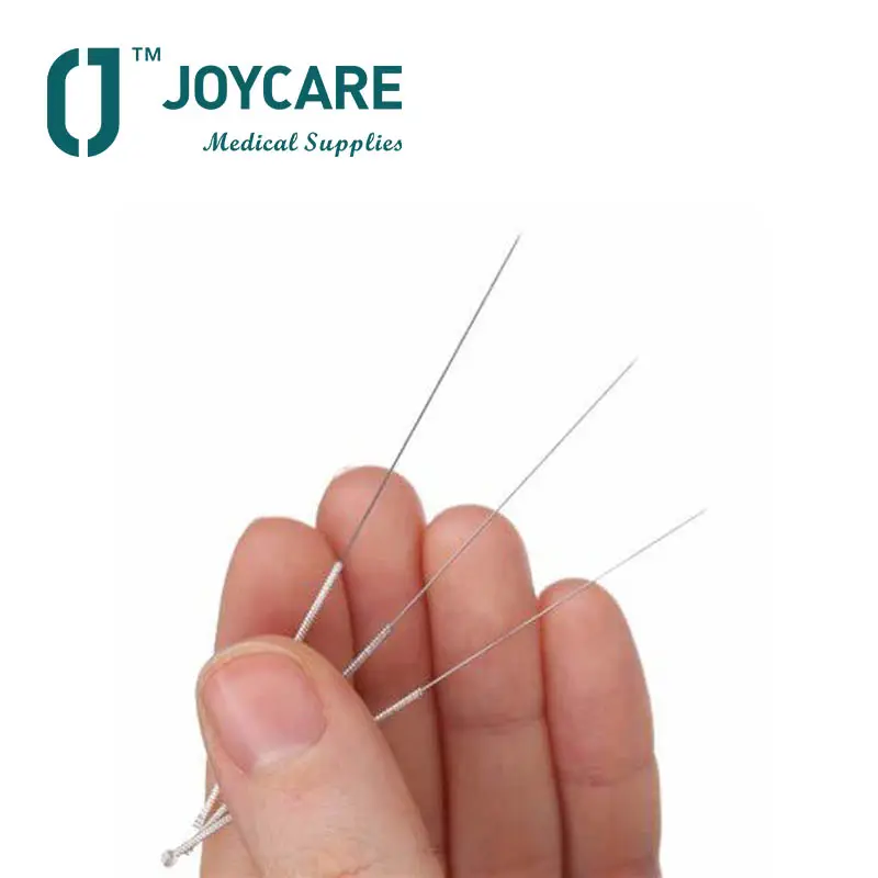 JOYCARE Polybag Package Kunststoff Kupfer Silber Edelstahl Griff Sterile Einweg-Akupunktur nadeln