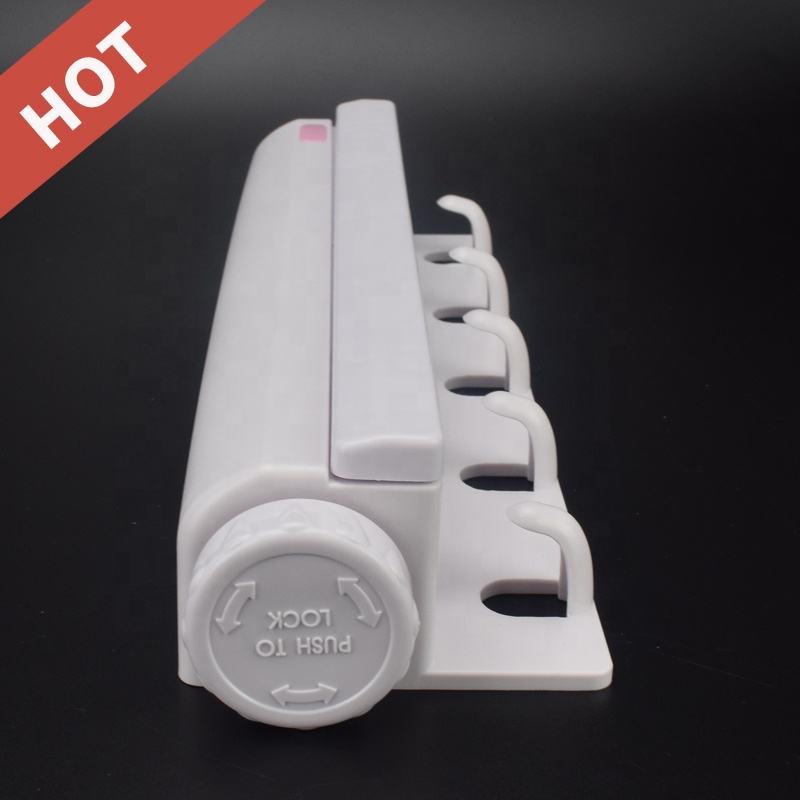 5เส้นพร้อมตะขอสีขาว