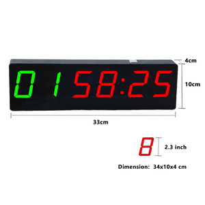 CHEETIE CP50B Design unico alimentato a batteria 6 cifre Crossfit Timer digitale Home Timer telecomando da palestra Timer - Product Image 2