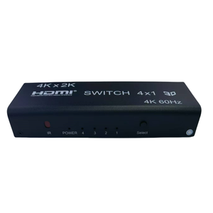 Gran oferta 4x1 HDTV Switcher 1,4 3D HD Video 4K Resolución HD Splitter con dos salidas de audio digital Resolución 1080p - Product Image 1