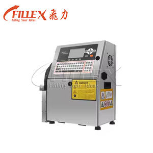 CIJ Codier maschine Kontinuierlicher Tinten strahl drucker Datums code Chargen druckmaschine für Papier Kunststoff Metall glas - Product Image 6