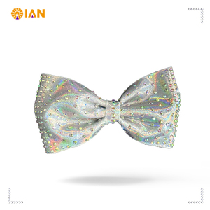 Mini Bling amigo kurdelesi baskılı Rhinestone Tailless ışıltılı amigo yaylar - Product Image 3