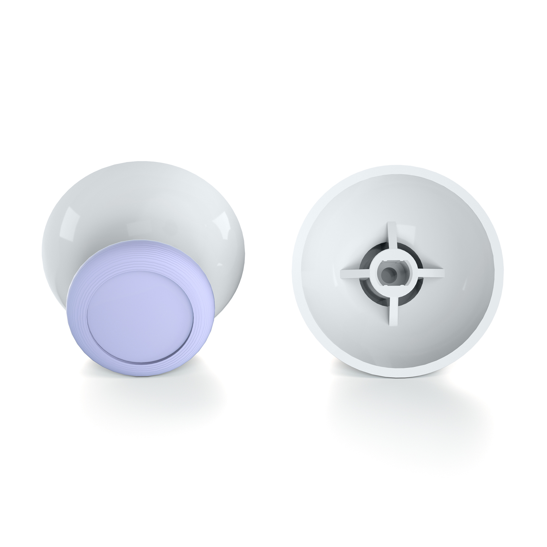Violet clair et blanc KRM508WS