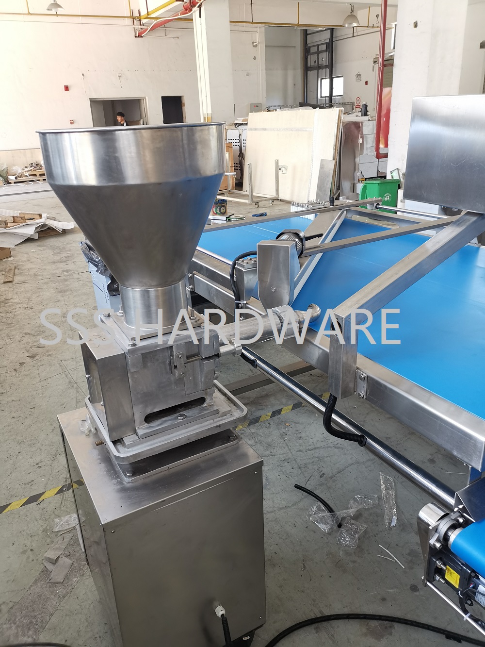 Meat Pie Roti Stuffed Paratha Making Machine Automatic 2