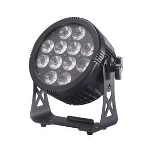 12x10W yeni açık LED Uplight RGBW kablosuz DMX 512 LED Par ışık pil güç matris ışık düğün DJ için - Product Image 2
