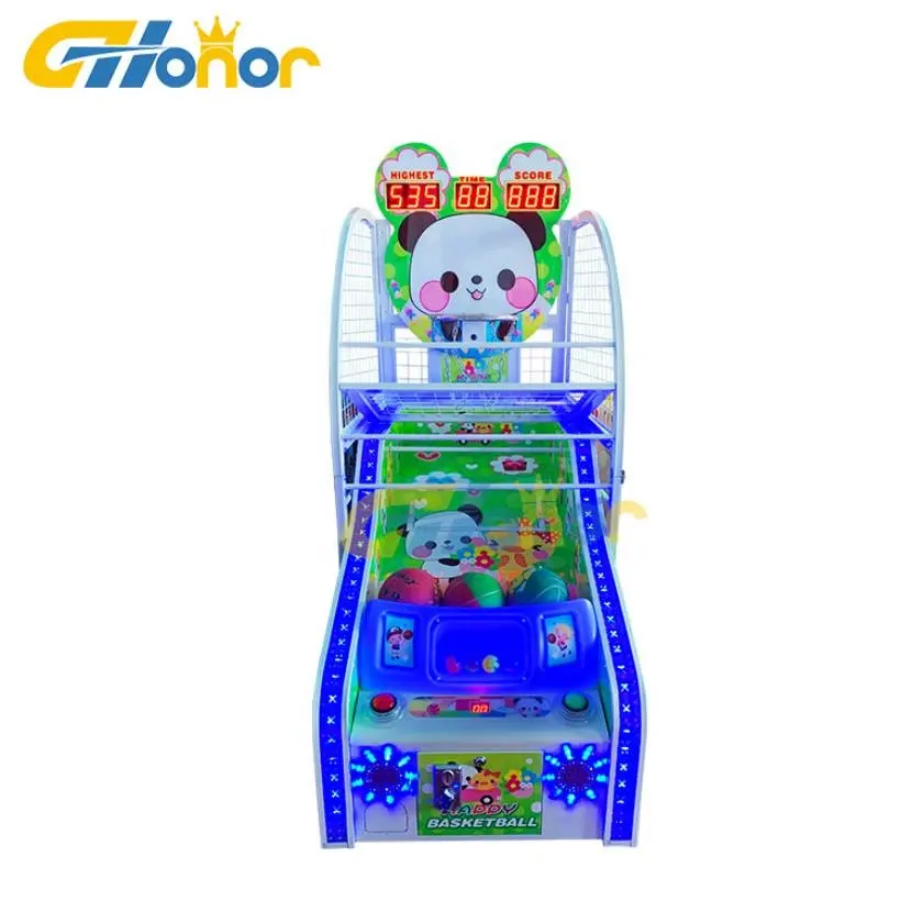 Venta de fábrica street arcade juego de baloncesto de moneda operado baloncesto tiro juego para niños