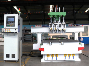 ATC herramienta de cambio 4 cabezas de enrutador cnc con cilindro neumático - Product Image 3
