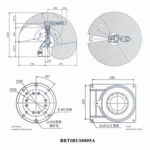 New 6-<strong>Axis</strong> <strong>Automatic</strong> Industrial Collaborative Cobot <strong>Robot</strong> Arm 5KG Payload Container Palletizing Articulated Motor <strong>Robot</strong> - Product Image 3