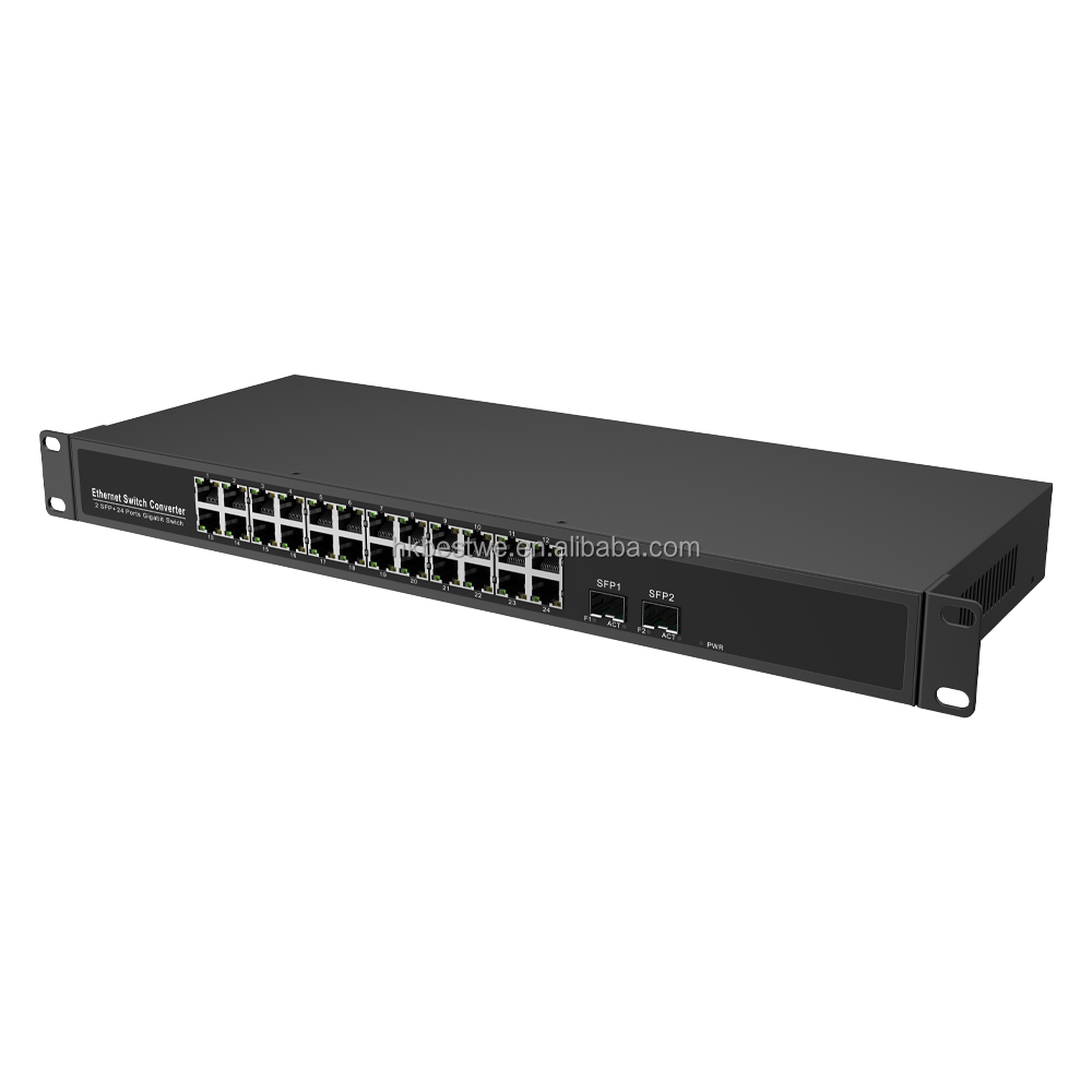 Metal Shell 24*port+2*SFP
