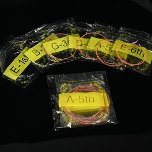 弦A-5TH OEM工場バルクStringskコーティング銅ステンレス鋼エリクサー弦マルチカラー - Product Image 4